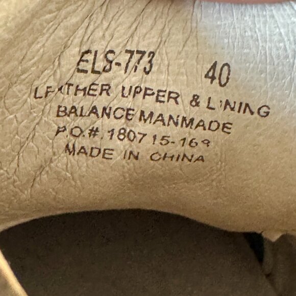 Alegria Elsa Ankle Boots US 10 Euro Sz 40 Black Leather Houndstooth Mini ELS-773 - Picture 9 of 10